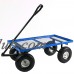 Sunnydaze Black Heavy-Duty Steel Log Cart, 34 Inches Long x 18 Inches Wide, 400 Pound Weight Capacity   567146752
